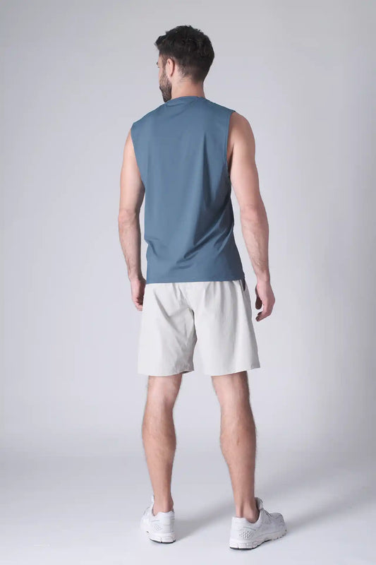 SPK0160 - Ultra 4-Way Stretch Nylon Training Muscle Tee - Slate