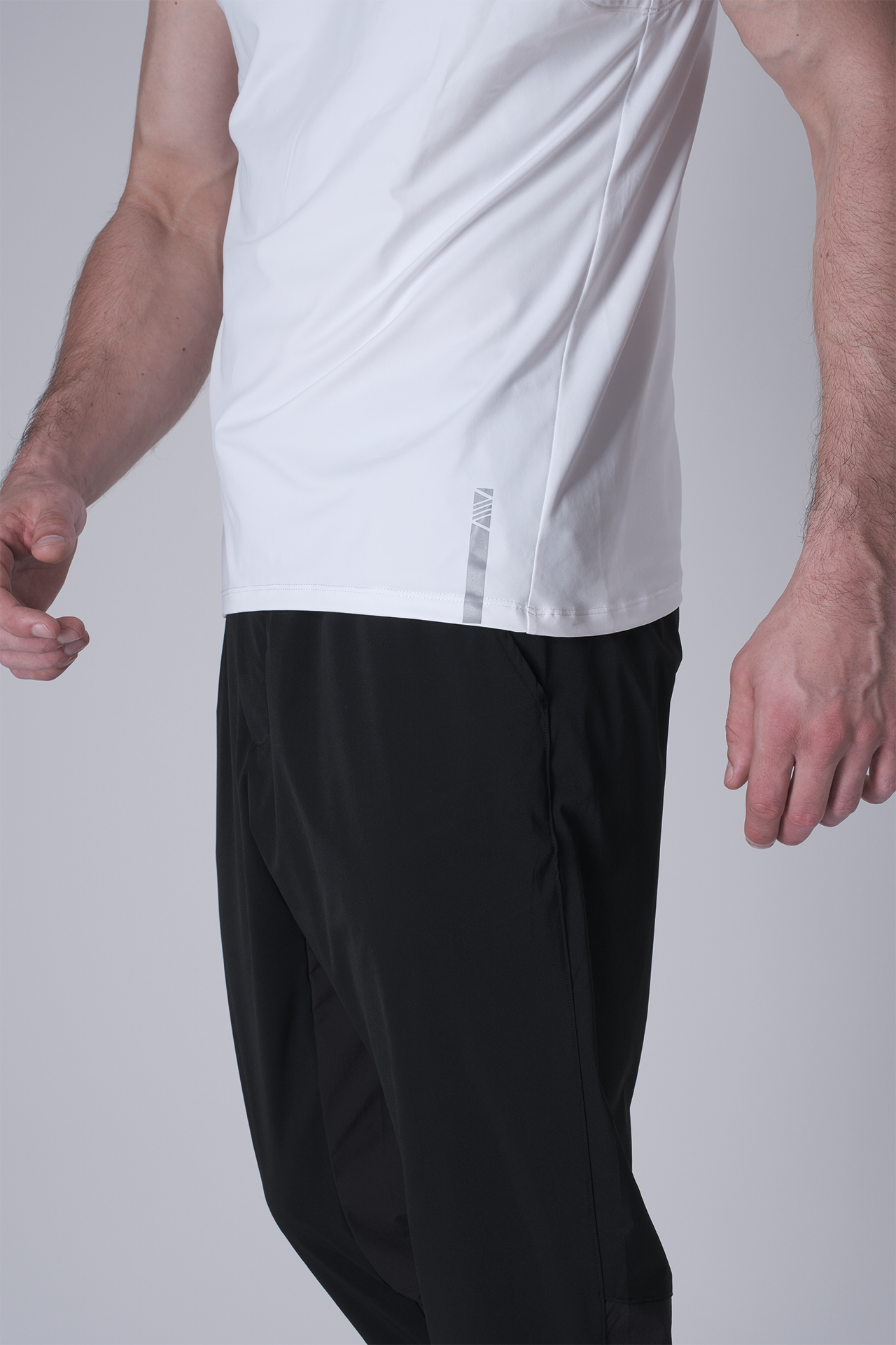SPK0160 - Ultra 4-Way Stretch Nylon Training Muscle Tee - White