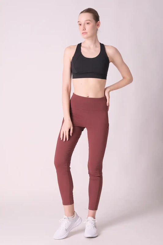 SPWL0037 - Women's Tight Hiking Leggings 27” - Dust