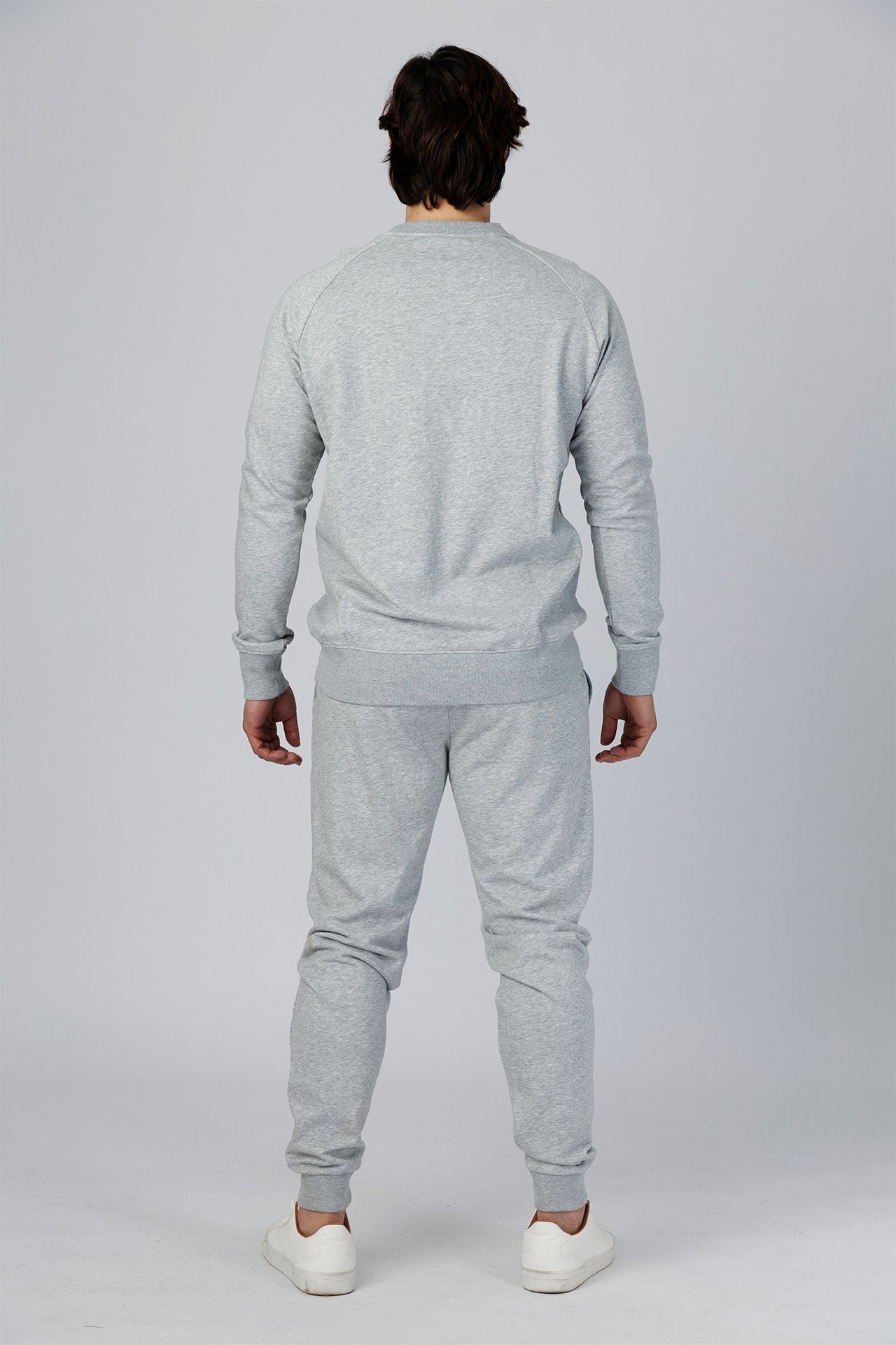 SPM0209 - Ultra Soft Stretch Interlock Travel Pullover - Heather grey