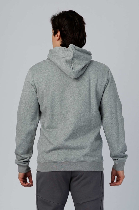 SPN0146 - Finest 400G Cotton French Terry Hoodie - Heather grey