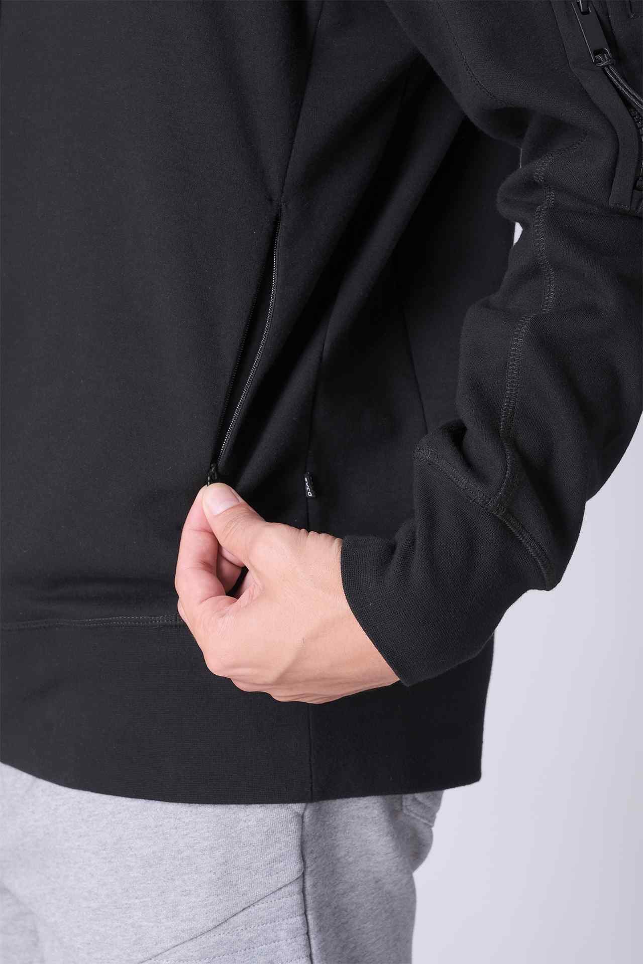 SPN0201 - Ultra Soft Tactical Details Performance Hoodie - Black