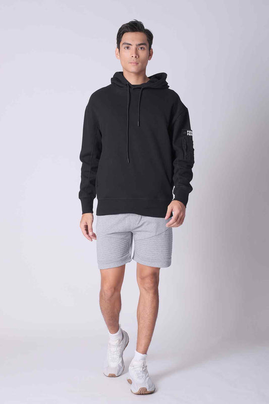 SPN0201 - Ultra Soft Tactical Details Performance Hoodie - Black