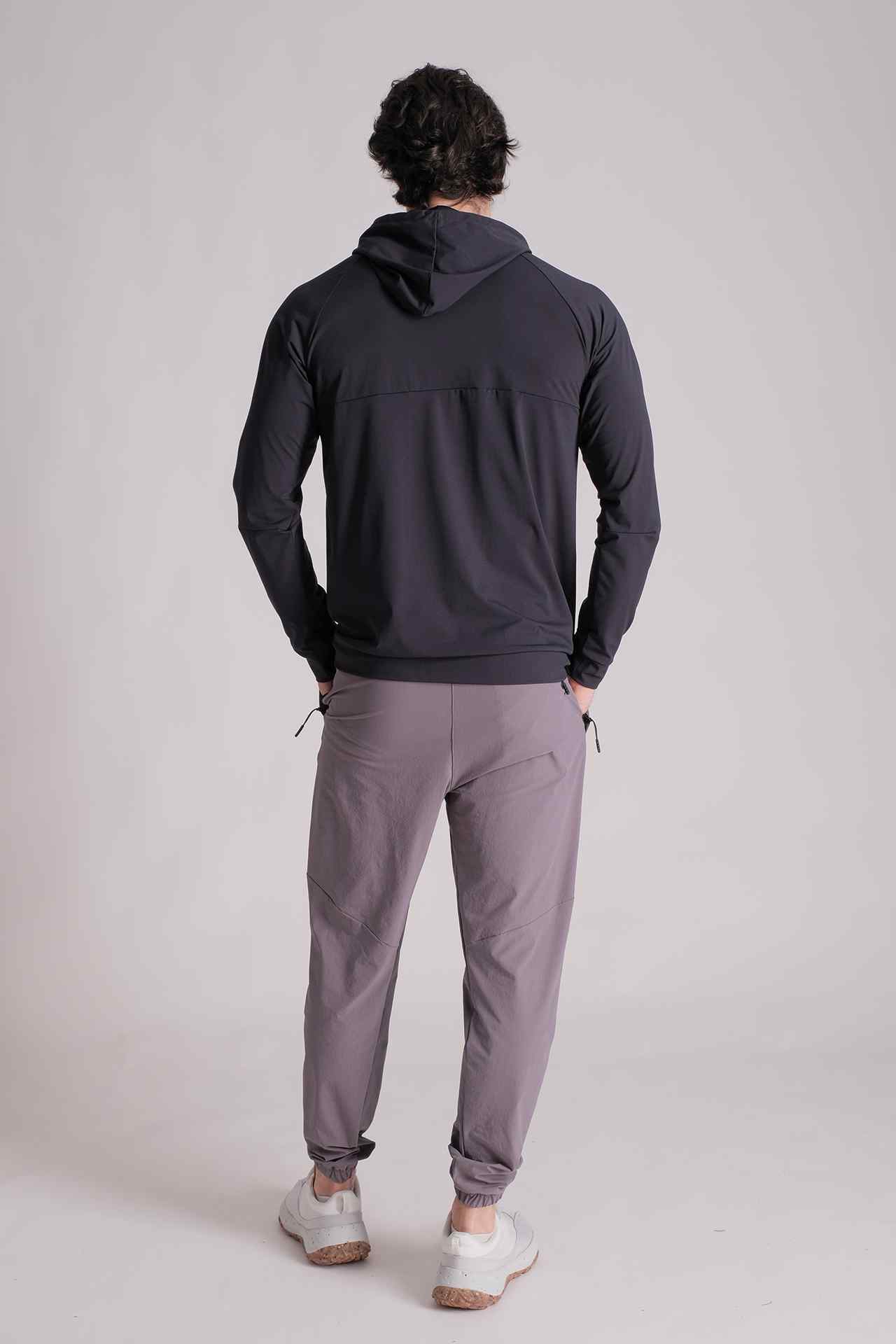SPN0239 - Lightweight Stretch Training Hoodie - Black