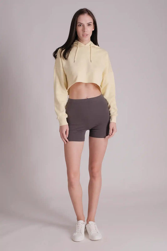 SPWN0296 - Women's Essential Super Crop Hoodie