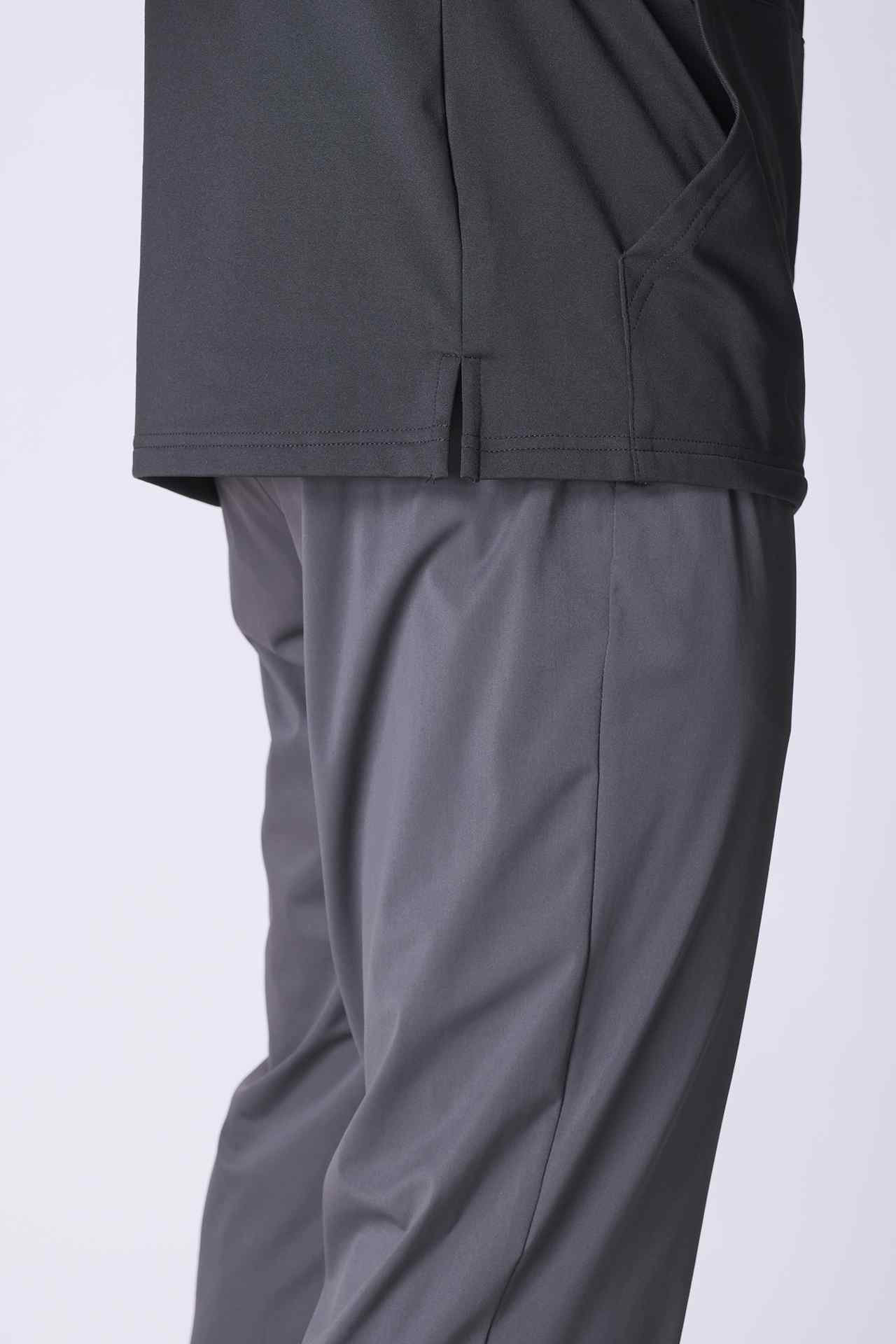 SPN0307 - Stretch Thermal Fleece Outdoor Hoodie - Black