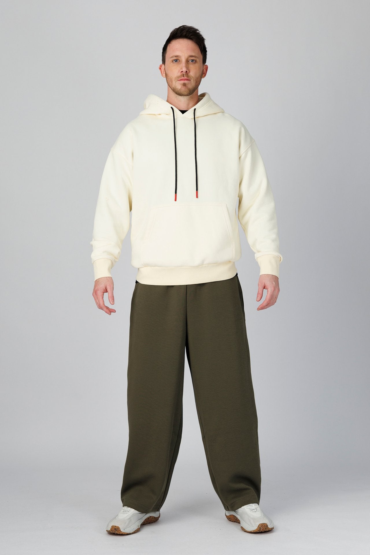 SPN0332 - Finest 500G Cotton Fleece Hoodies - Natural