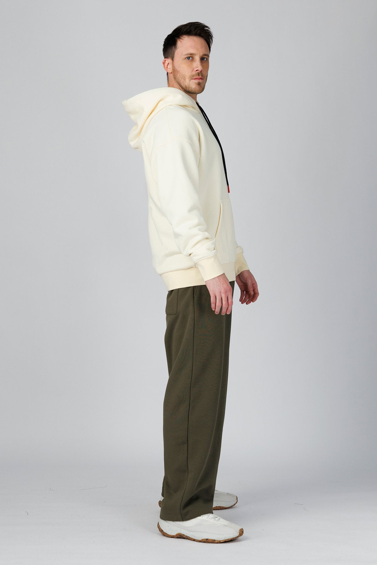 SPN0332 - Finest 500G Cotton Fleece Hoodies - Natural