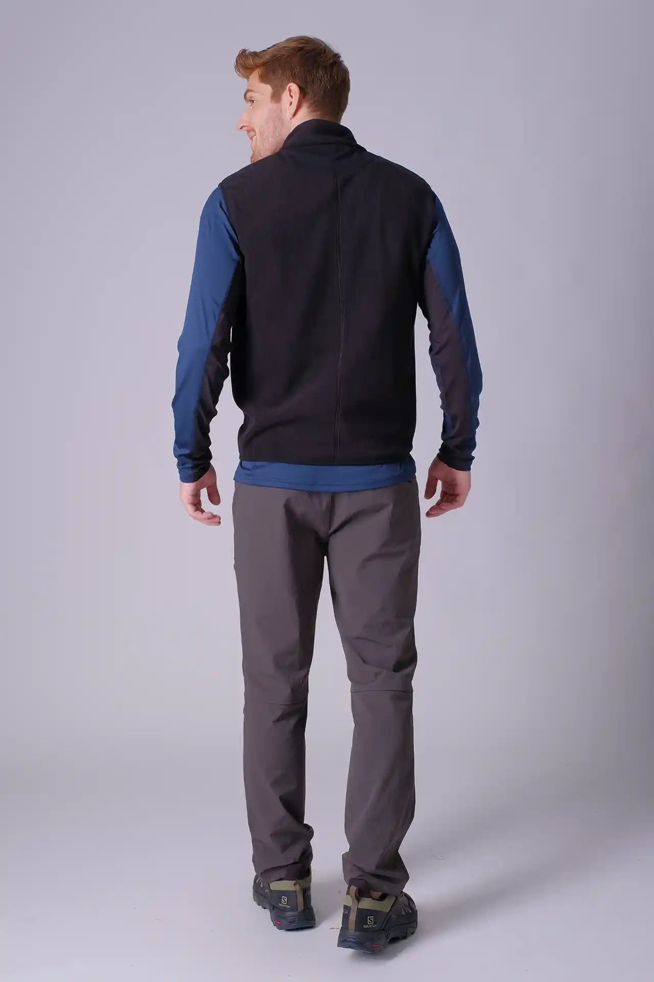 SPO0043 - Sustainable Micro Fleece Funnel Neck Full-Zip Insulated Vest