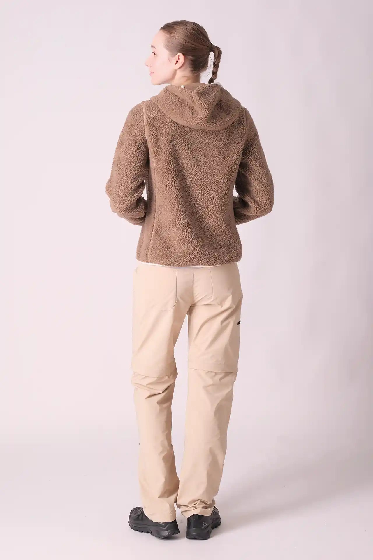 SPWO0050 - Women's Hooded Fleece Jacket - Coca