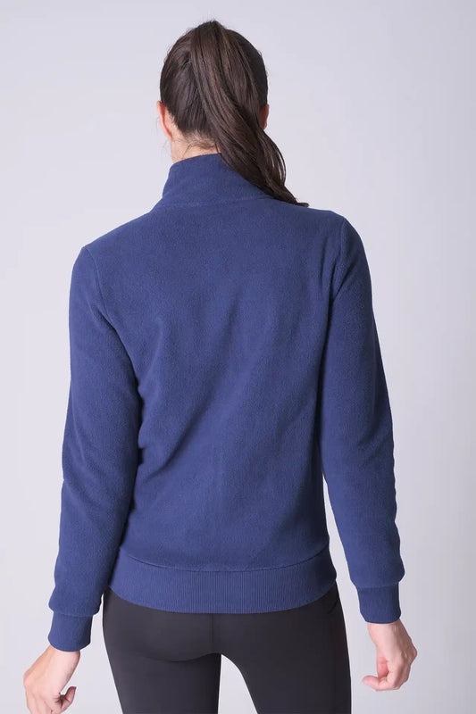 SPWO0051 - Women's Rib hem Jacket - Navy