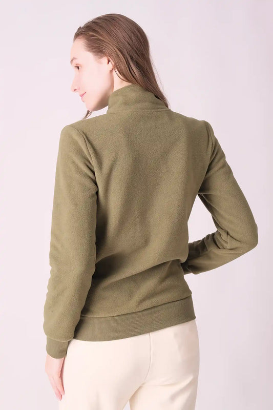 SPWO0051 - Women's Rib hem Jacket - Olive