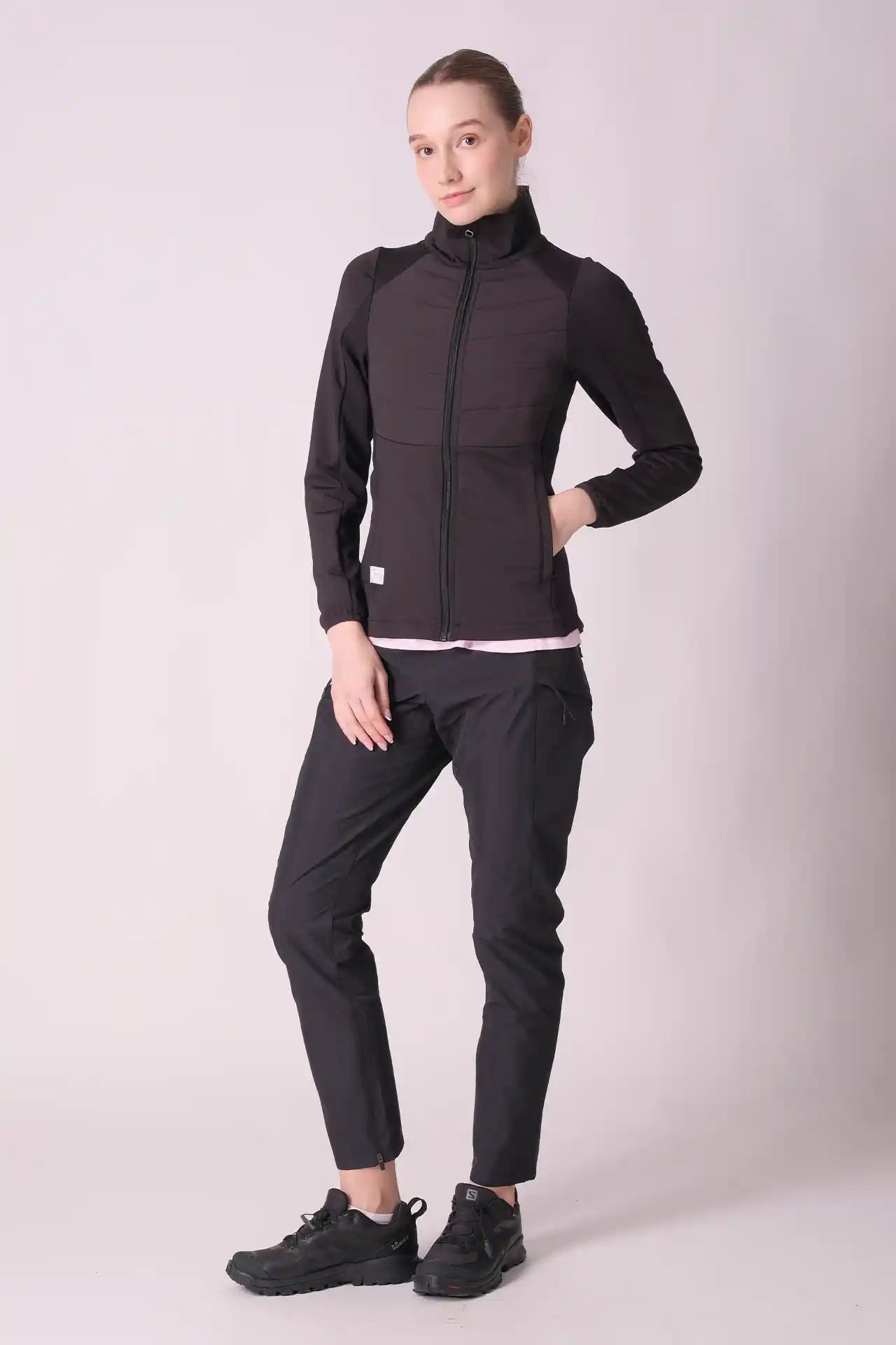 SPWO0078 - Women's Core Quilted Jacket - Black