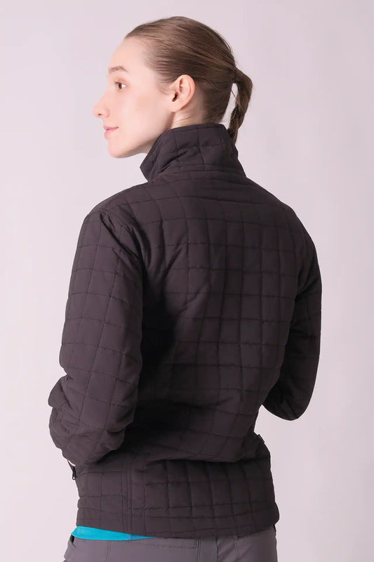 SPWO0079 - Women's High Comfort Quilted Jacket - Black