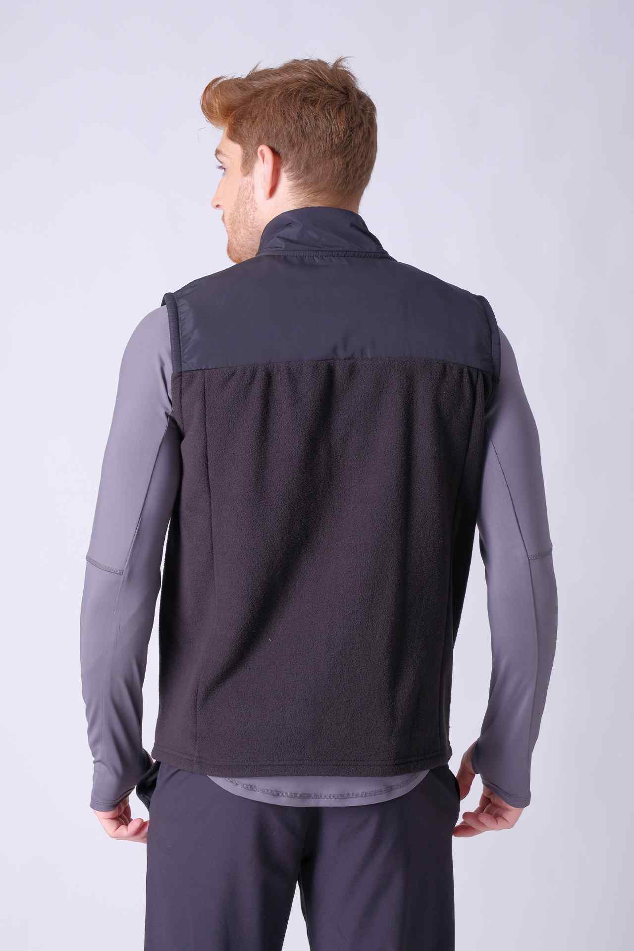 SPO0133 - Sustainable Insulated Fleece Active Vest - Black