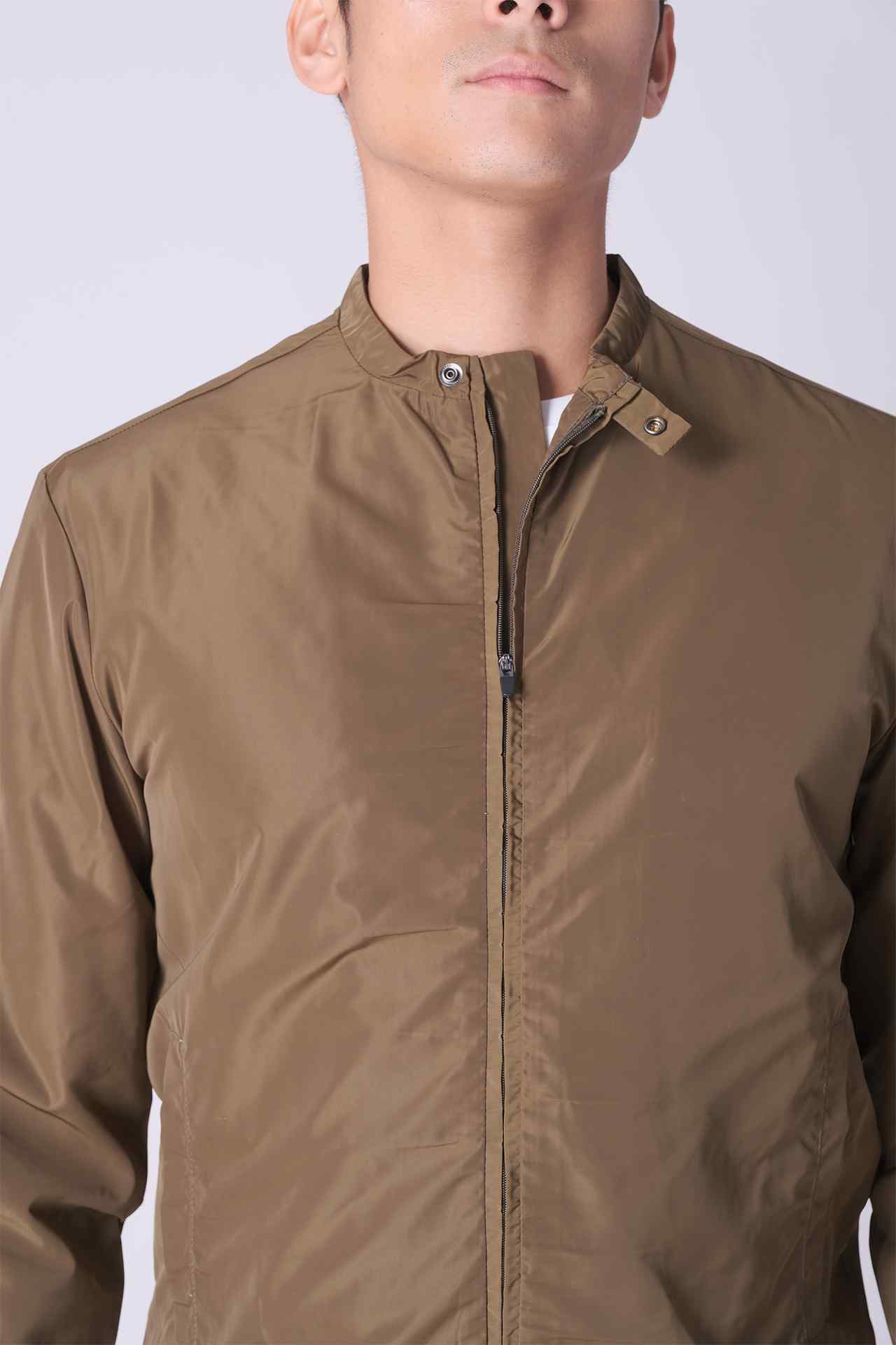 SPO0140 - Sustainable Water Resistant Lightweight Bomber Jacket - Army