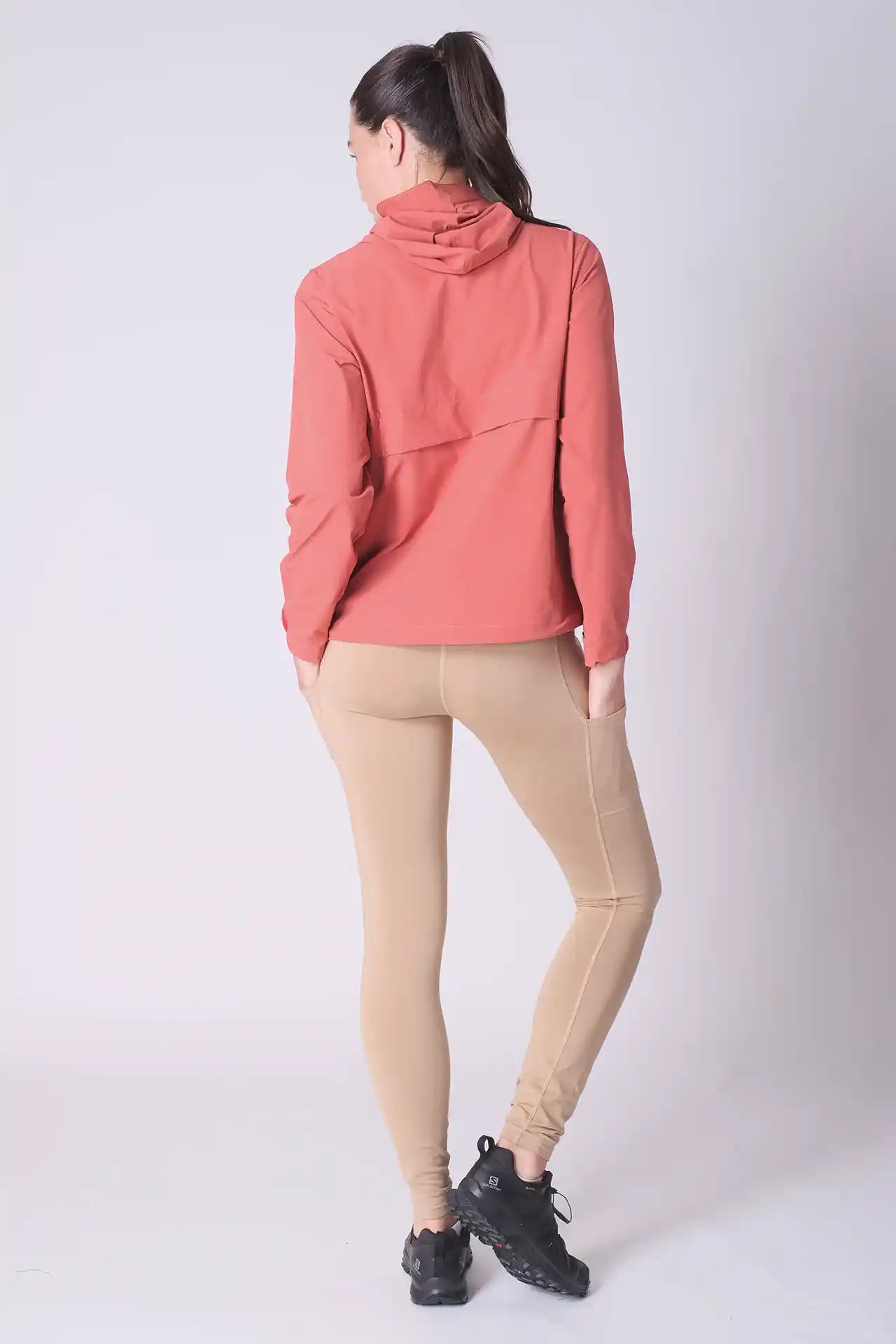 SPWO0188 - Women's Rain Anorak Jacket - Red
