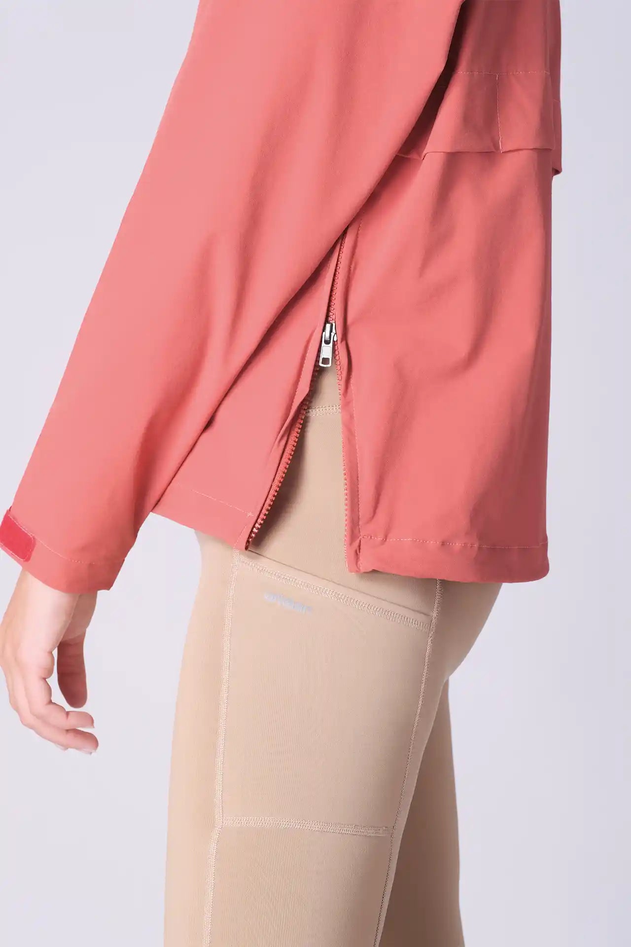 SPWO0188 - Women's Rain Anorak Jacket - Red