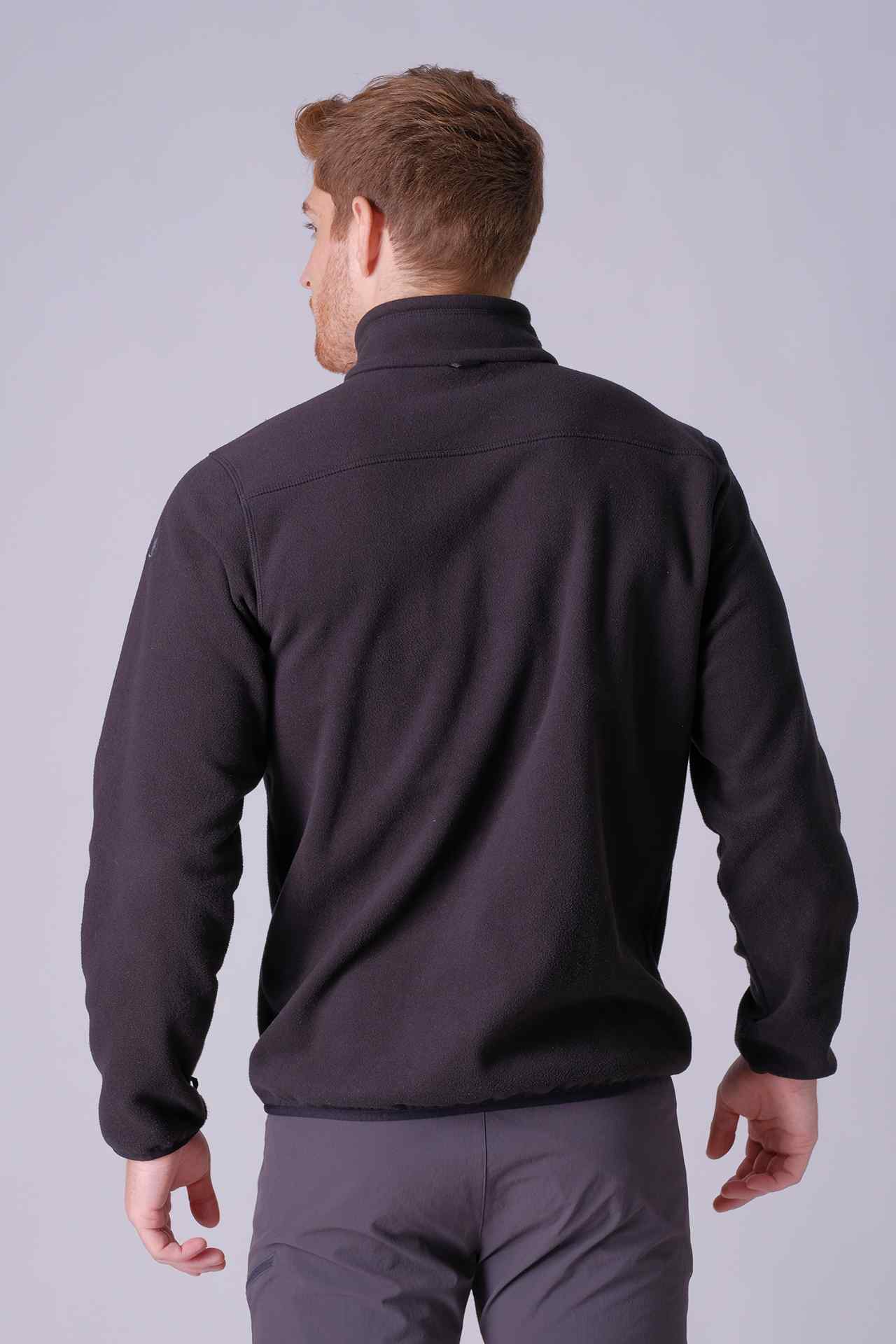 SPO0199 - Sustainable Tech Full Zip Micro Fleece Insulated Jacket - Black