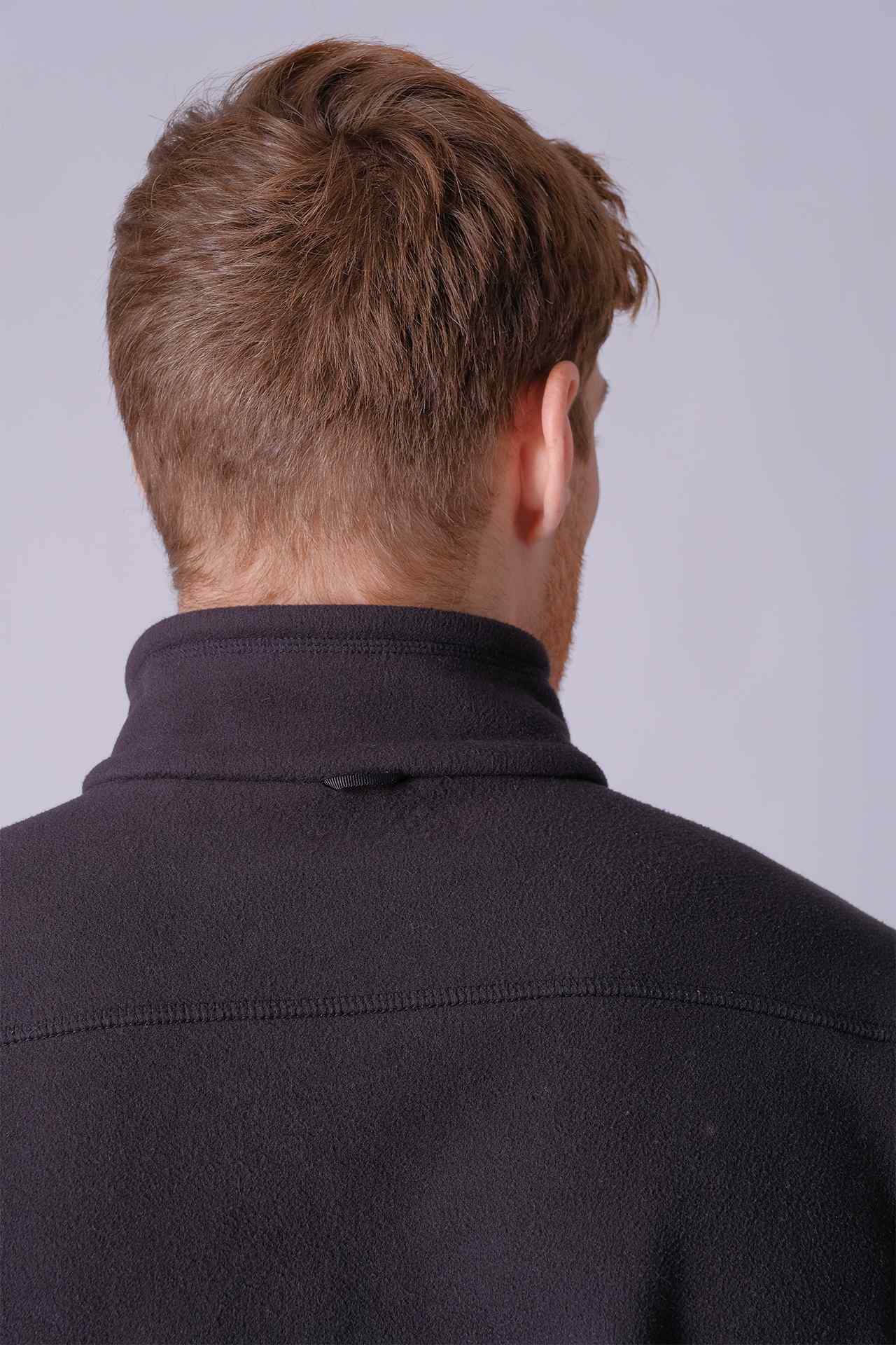 SPO0199 - Sustainable Tech Full Zip Micro Fleece Insulated Jacket - Black