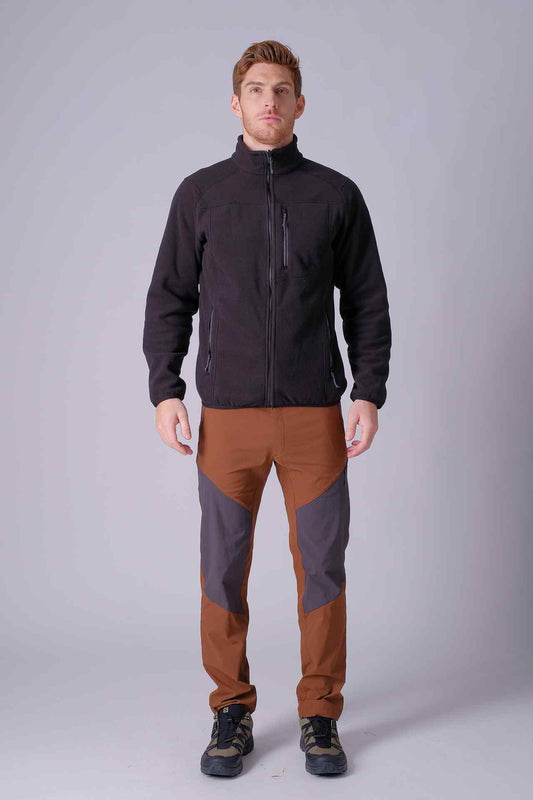 SPO0199 - Sustainable Tech Full Zip Micro Fleece Insulated Jacket - Black