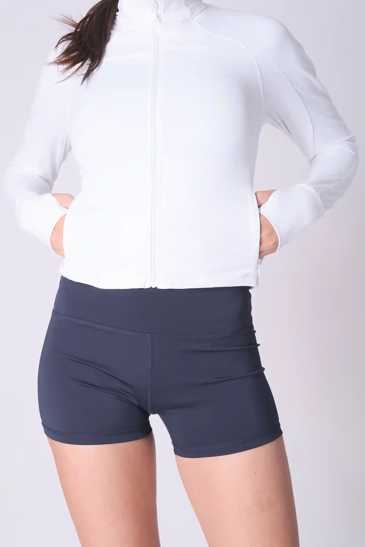 SPWO0213 - Women's Super Slim Training Jacket - White