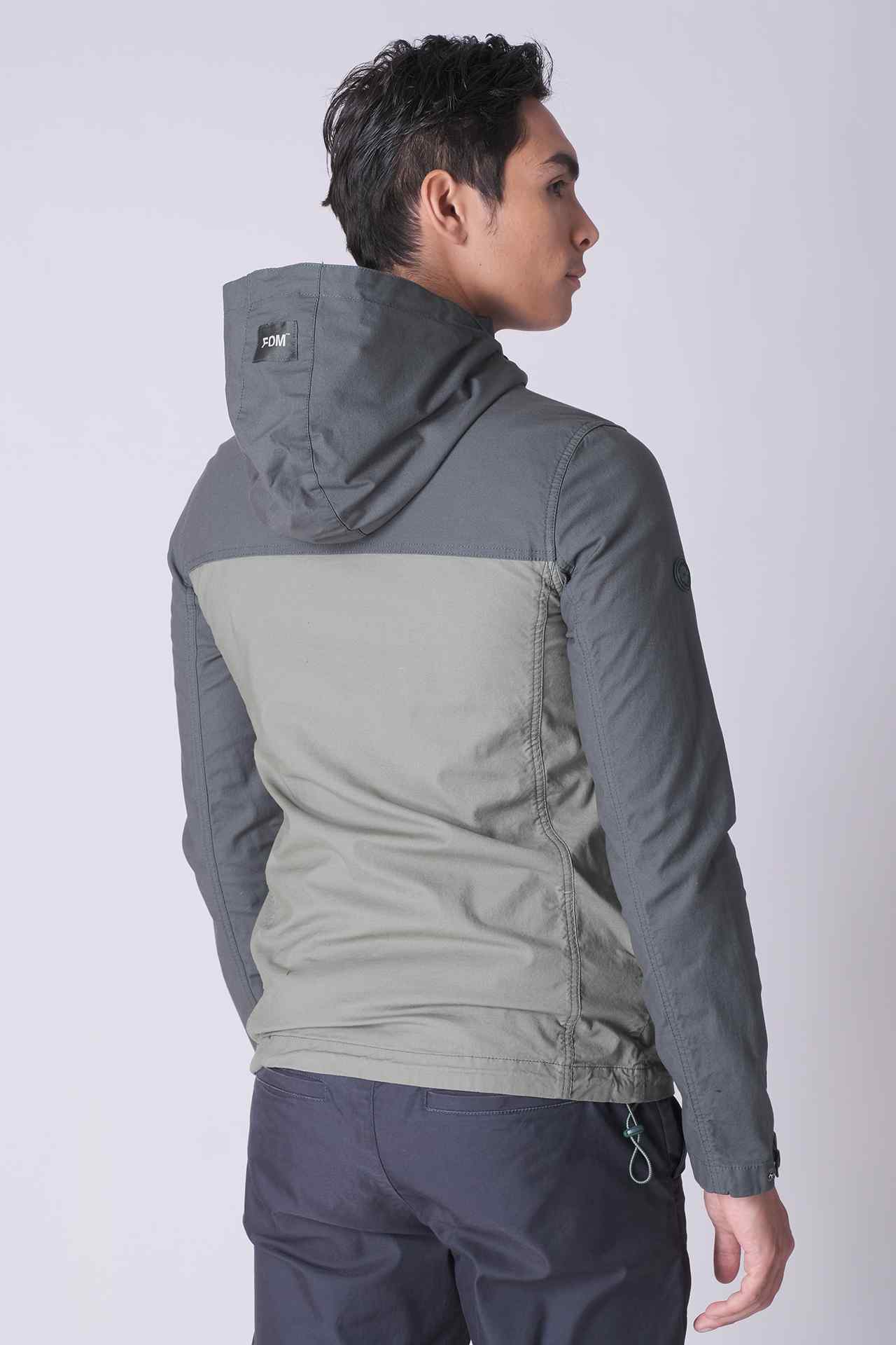 SPO0223 - Water Resistant Cotton Traveller Parka Jacket - Army