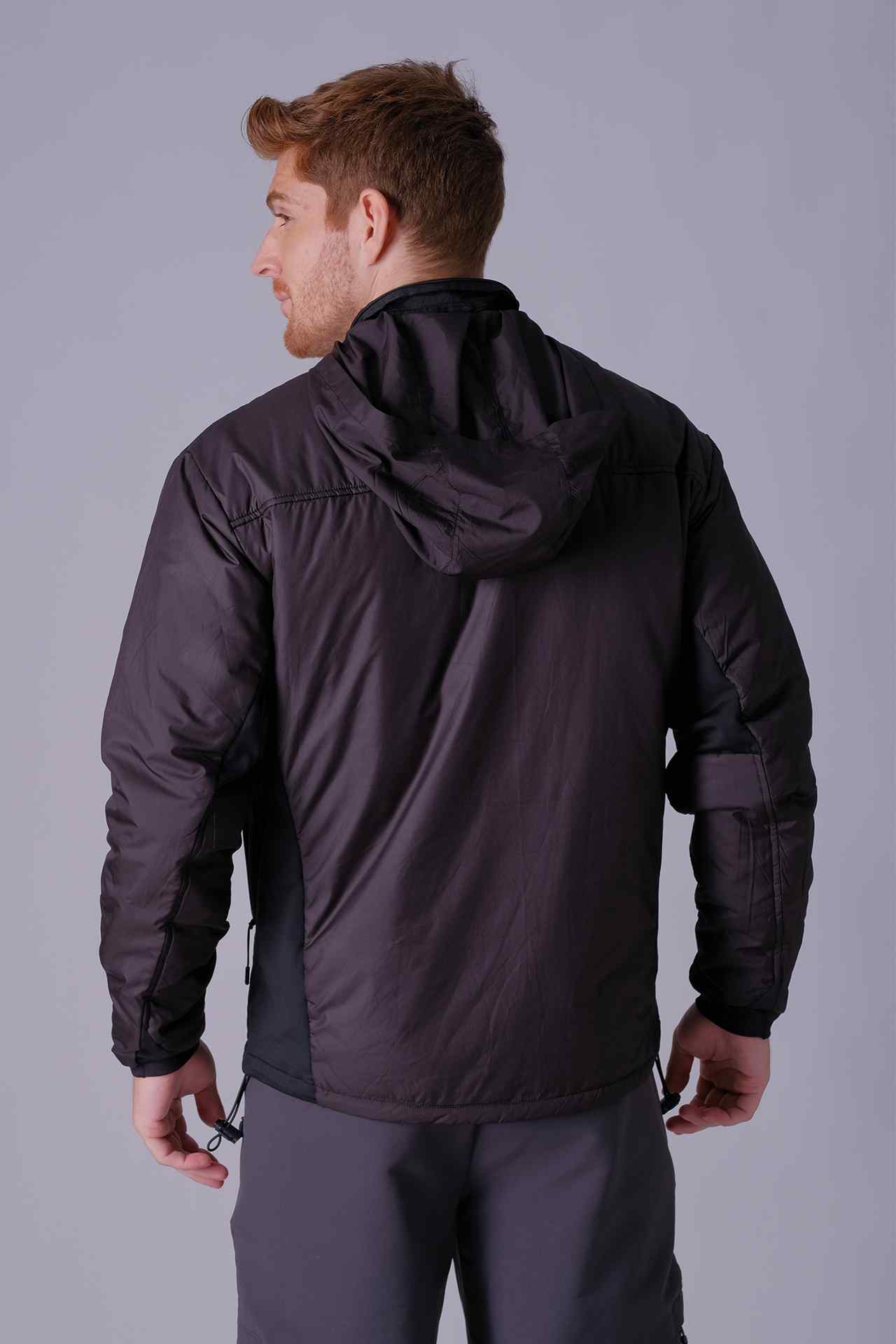 SPO23001 - Sustainable Water Repellent Cozy Warmth Padded Jacket - Black