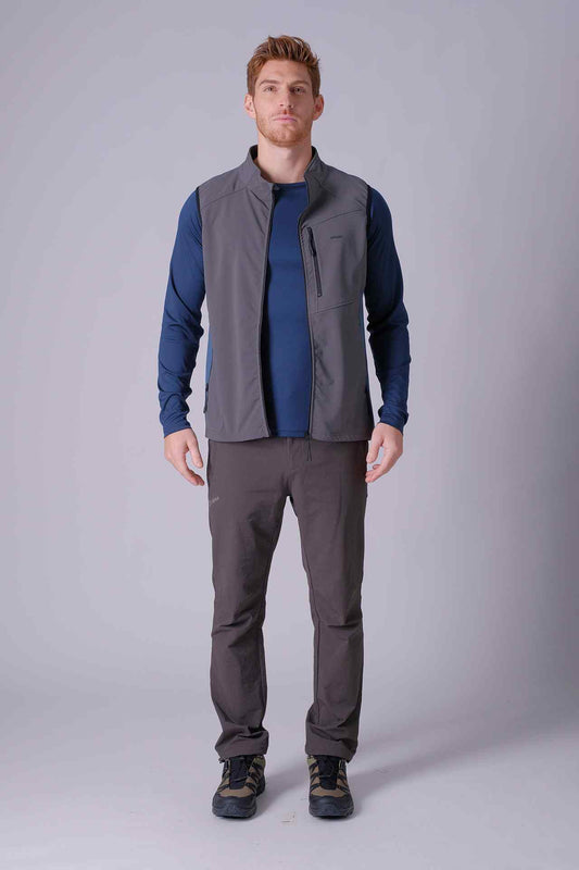 SPO23002 - 3M Water-Repellent Hybrid Thermal Midlayer Vest - Grey