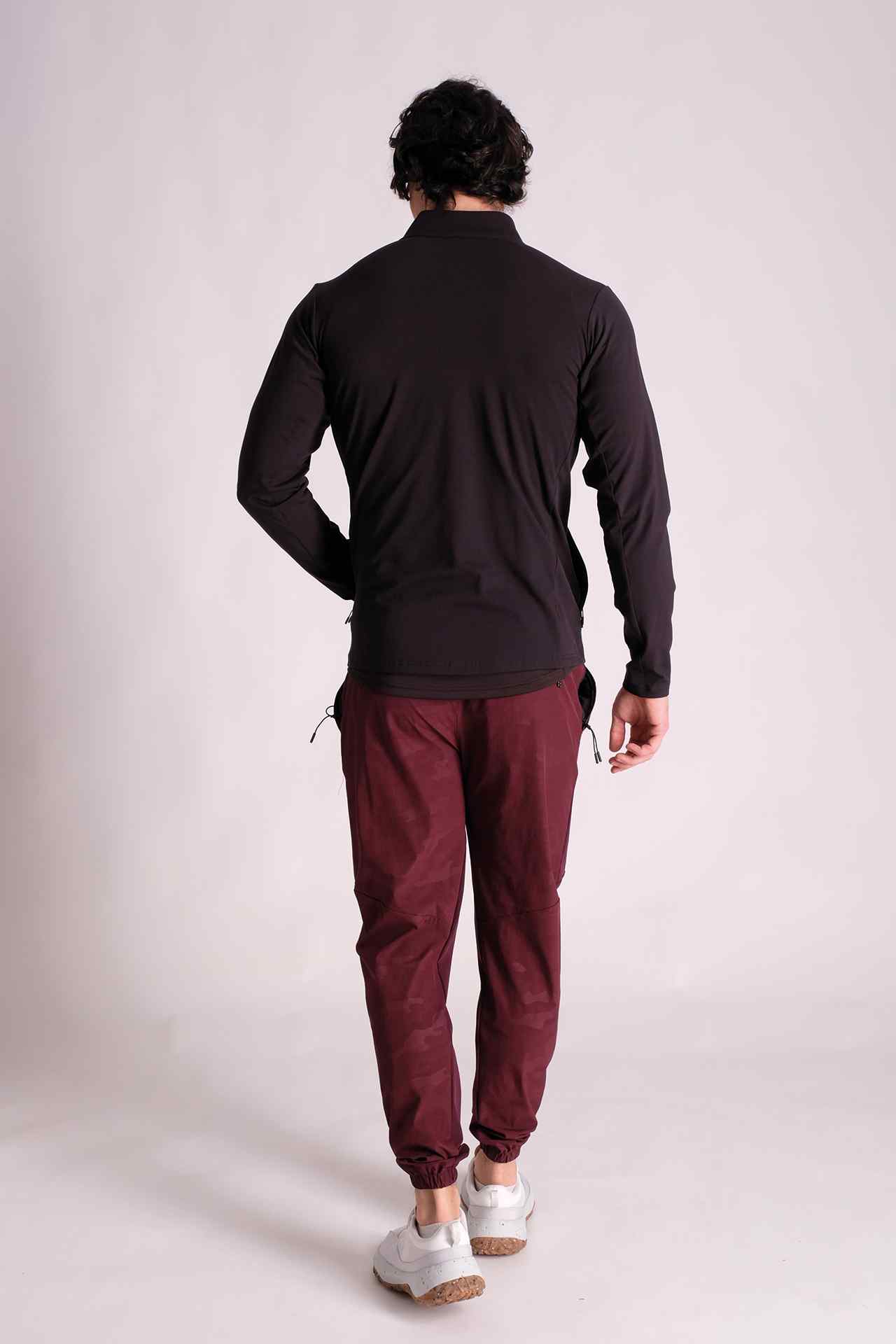 SPO23006 - Lightweight Thermal Full Zip Active Jacket - Black