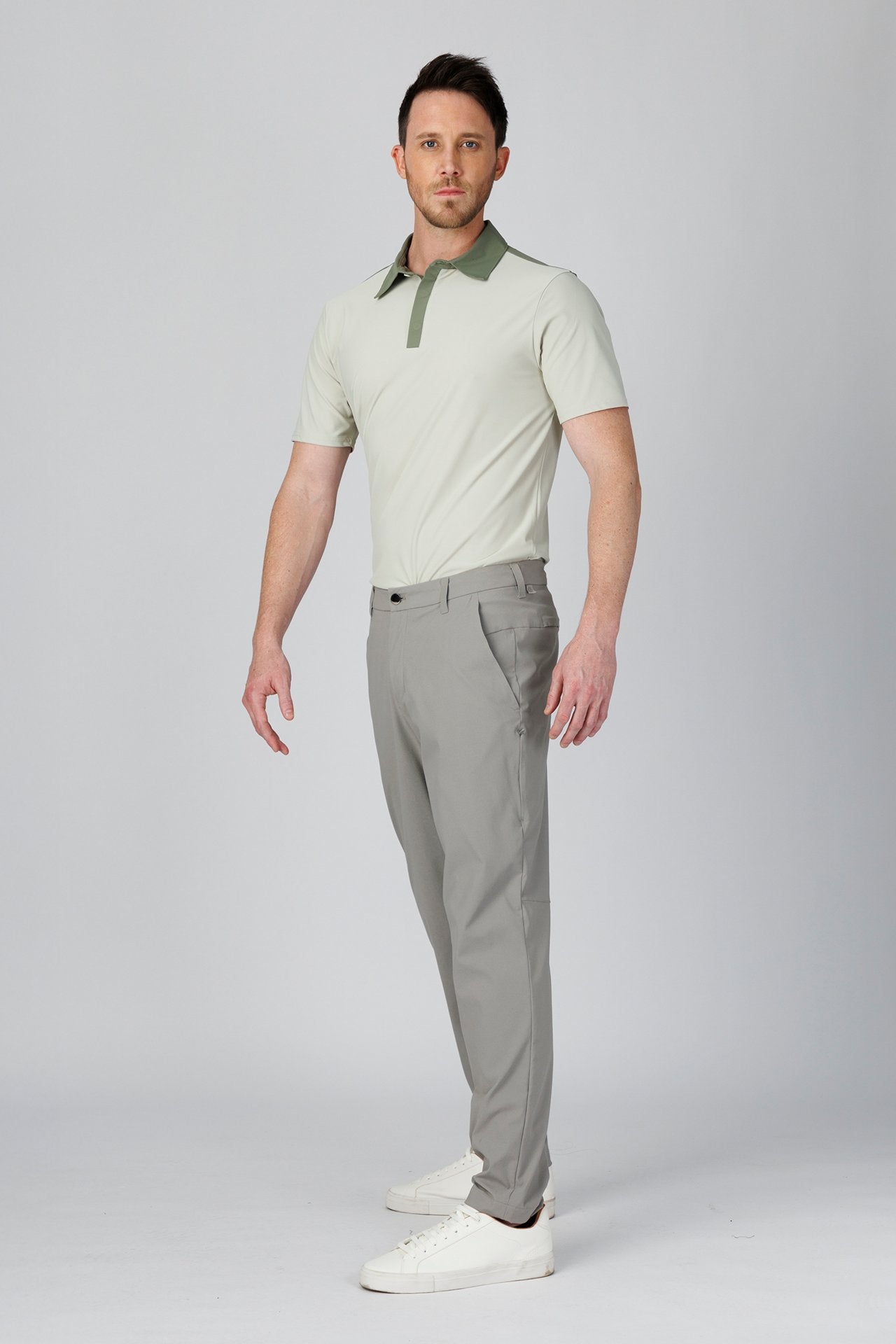 SPP0027 - Quick-Drying Performance Stretch Piqué Golf Polo - Agave