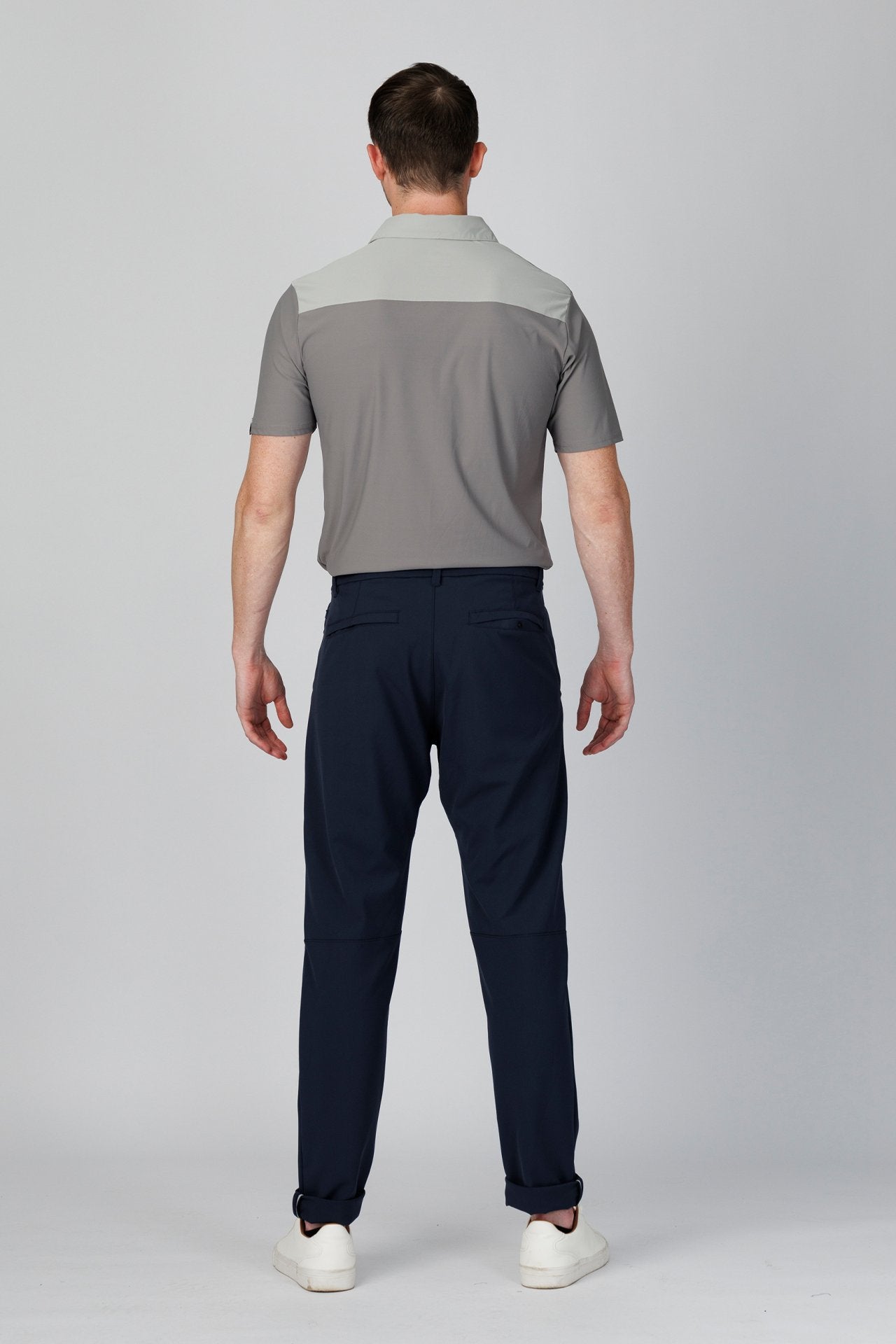 SPP0027 - Quick-Drying Performance Stretch Piqué Golf Polo - Grey
