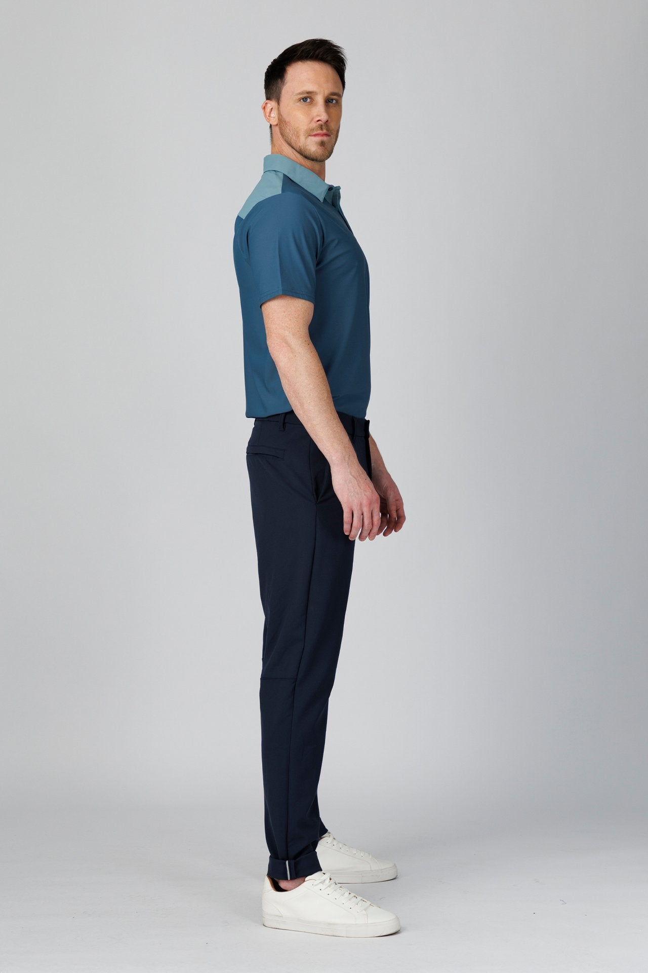 SPP0027 - Quick-Drying Performance Stretch Piqué Golf Polo - Slate