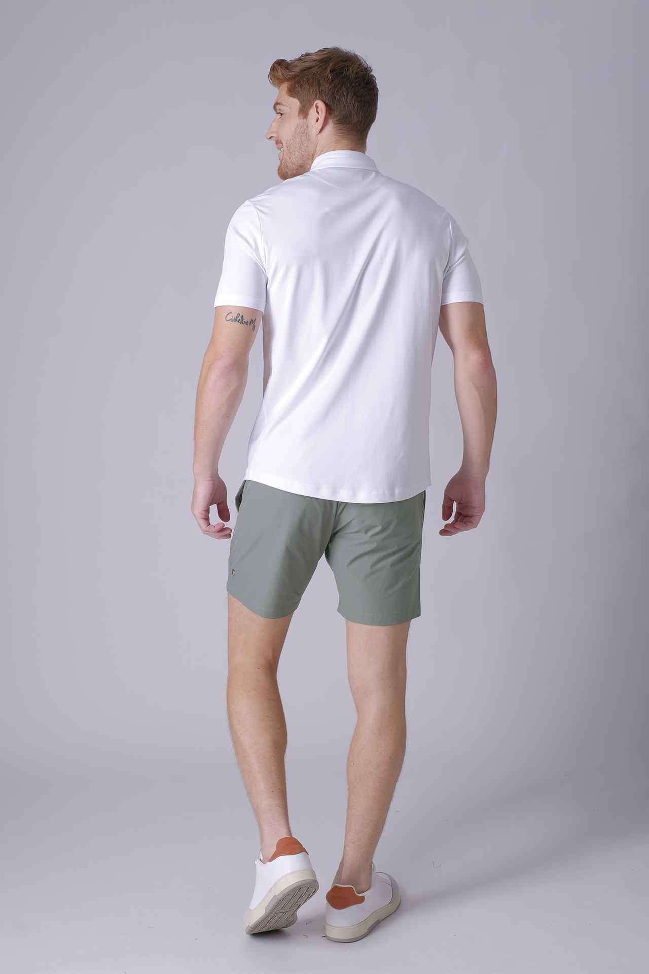 SPP0039 - Finest US Supima Cotton Short Sleeve Polo Shirt - White
