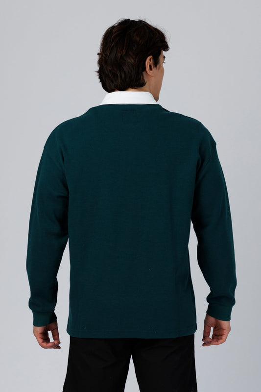 SPP0076 - Relaxed Fit Ultra Soft Pique Interlock Casual Polo - Green