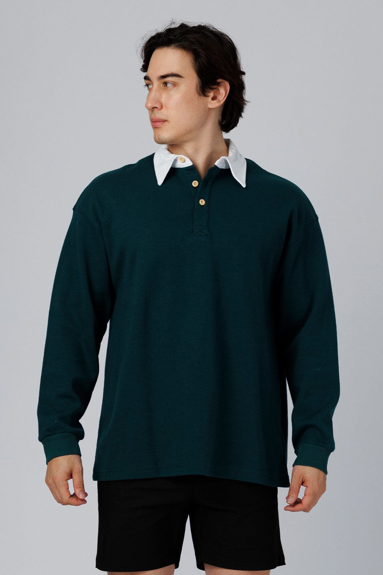 SPP0076 - Relaxed Fit Ultra Soft Pique Interlock Casual Polo - Green