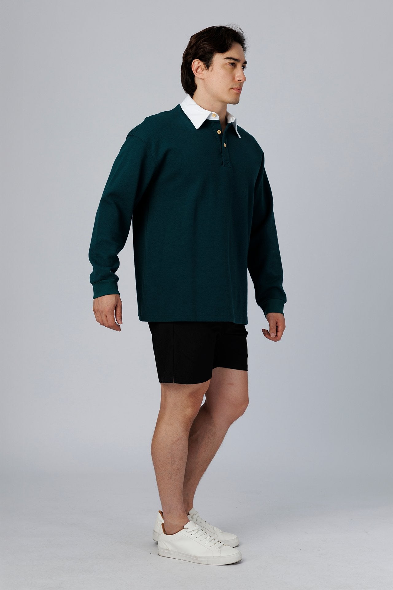 SPP0076 - Relaxed Fit Ultra Soft Pique Interlock Casual Polo - Green