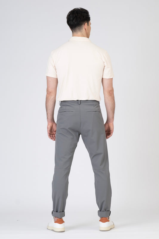 SPP0082 - Ultra Stretch Light Brushed Short Sleeve Polo - Offwhite