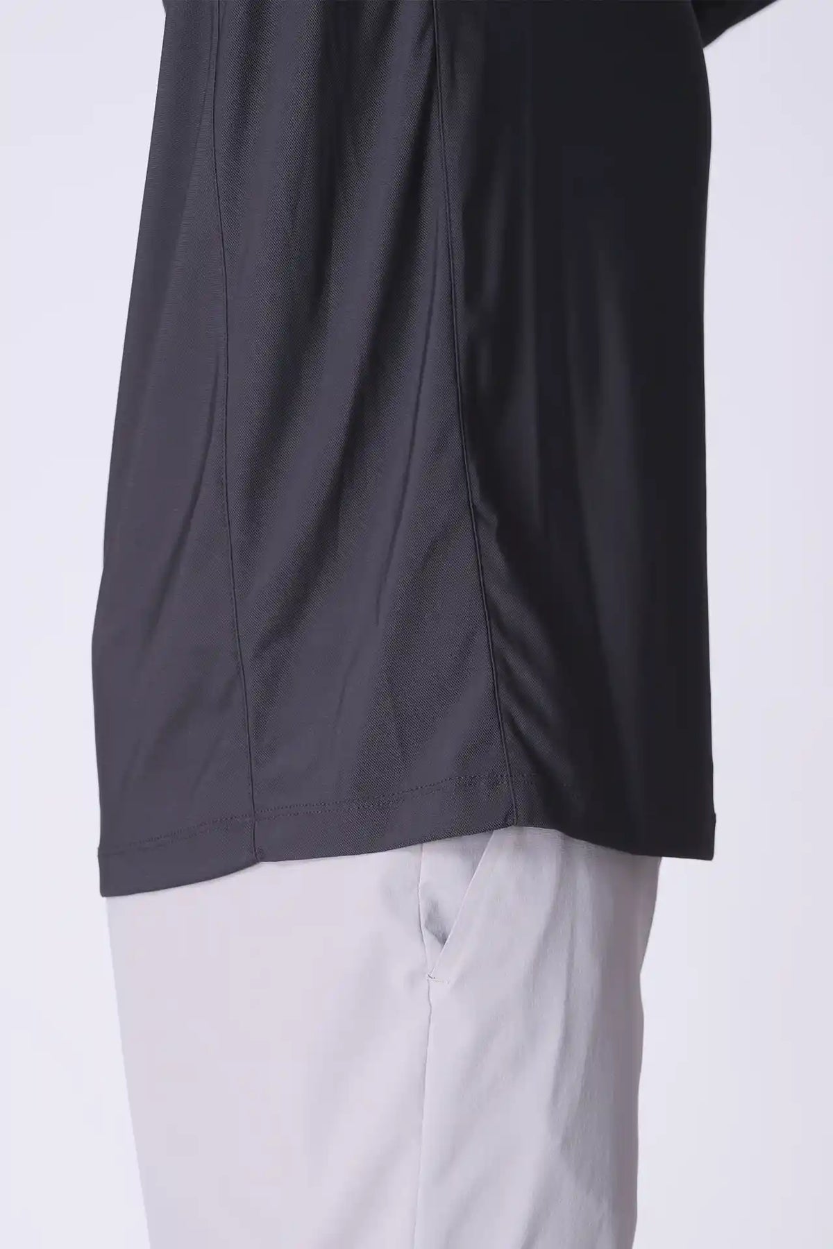 SPR0001B - Lightweight Stretch Pique Golf Half Zip Pullover