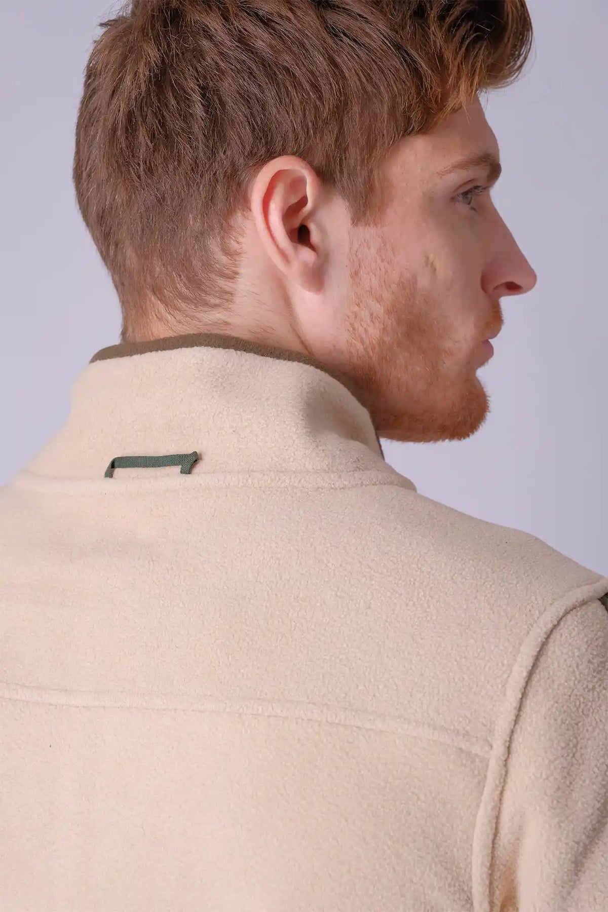 SPR0014A - Sustainable Polar Fleece Insulated Half Zip Outdoor Pullover