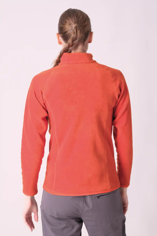 SPWR0027 - Women's Basic Fleece Pullover - Orange