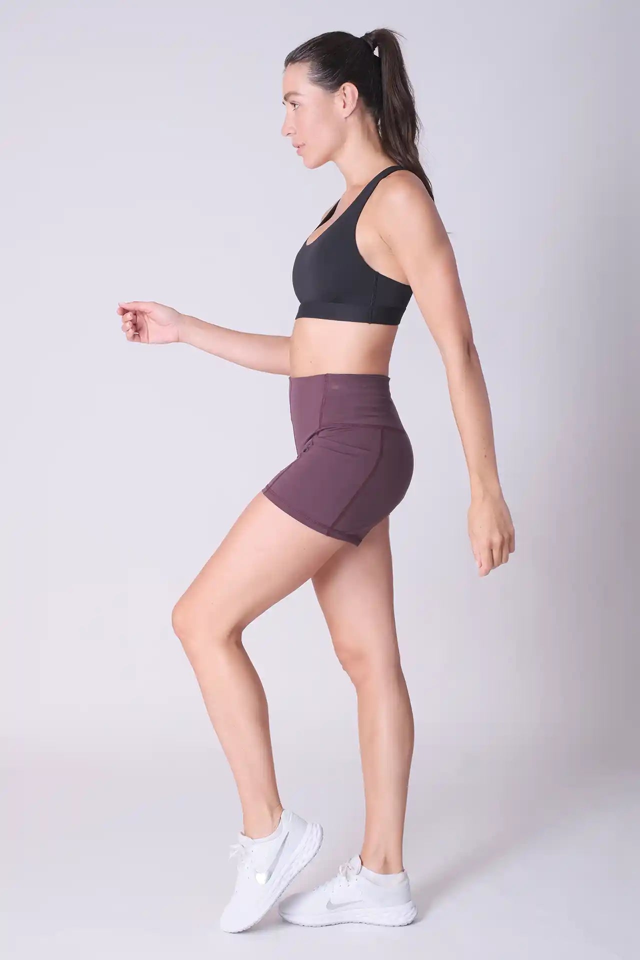 SPWX0015 - Women's Racerback Bra Top - Black