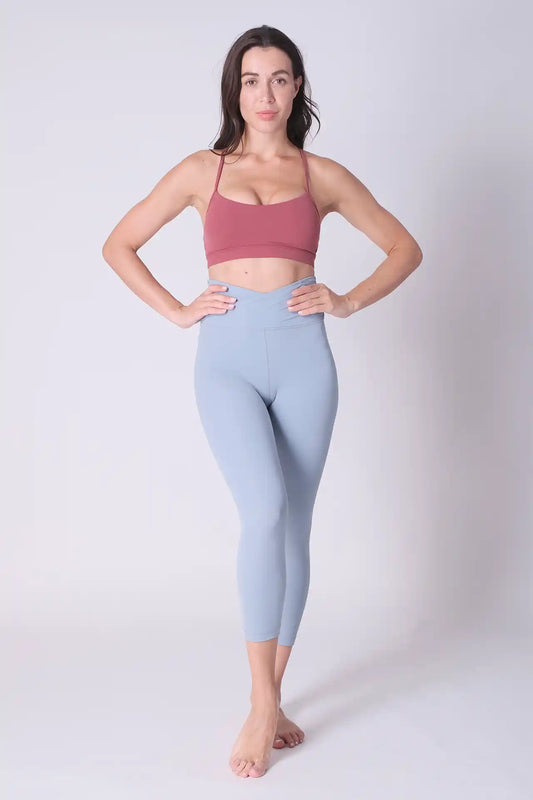 SPWX0019 - Women's Y-Shaped Adjustable Bra Top - Rose