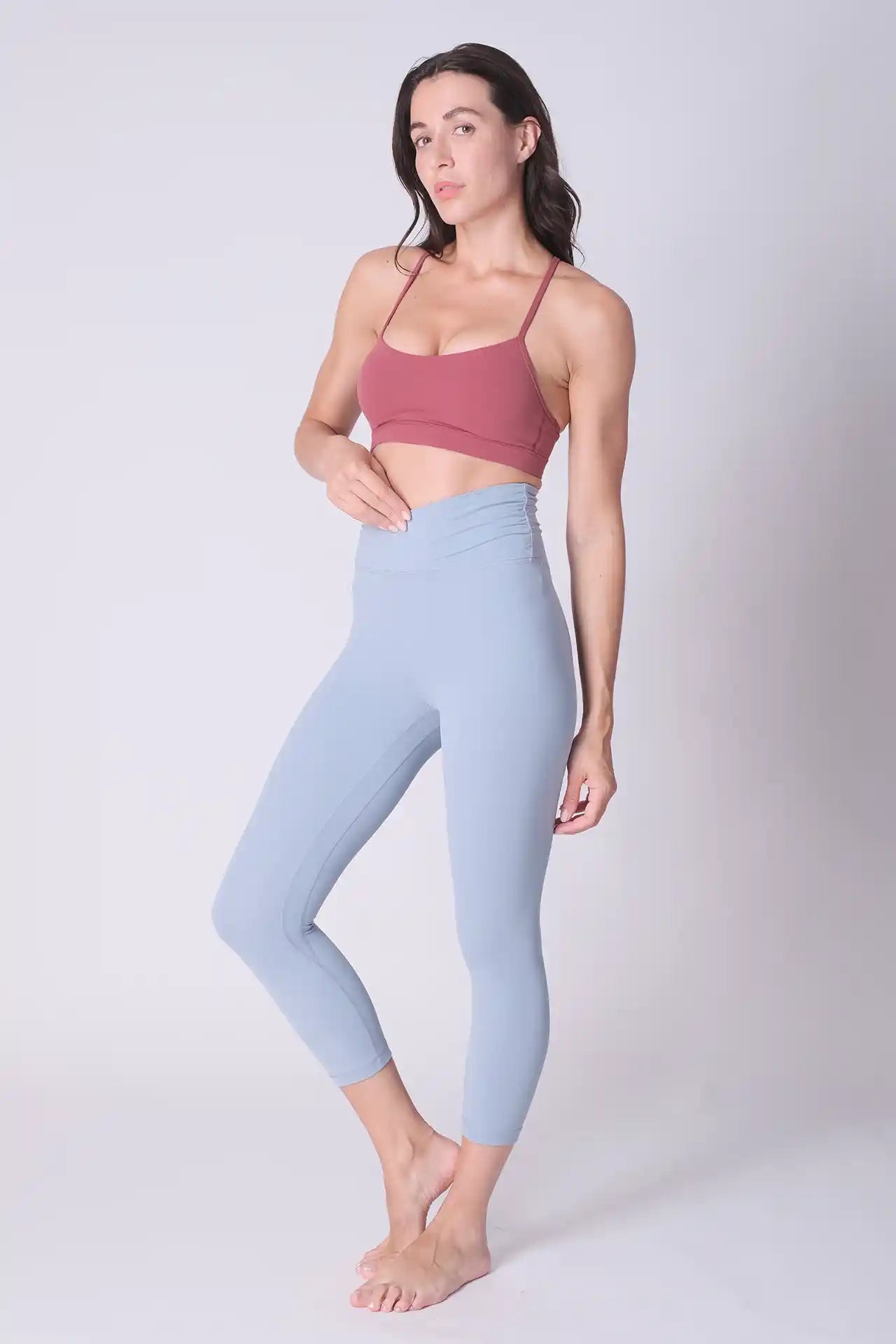 SPWX0019 - Women's Y-Shaped Adjustable Bra Top - Rose