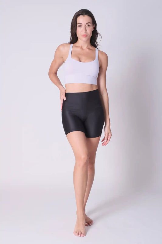 SPWX0024 - Women's Cross Double Straps Bra Top - Light Purple