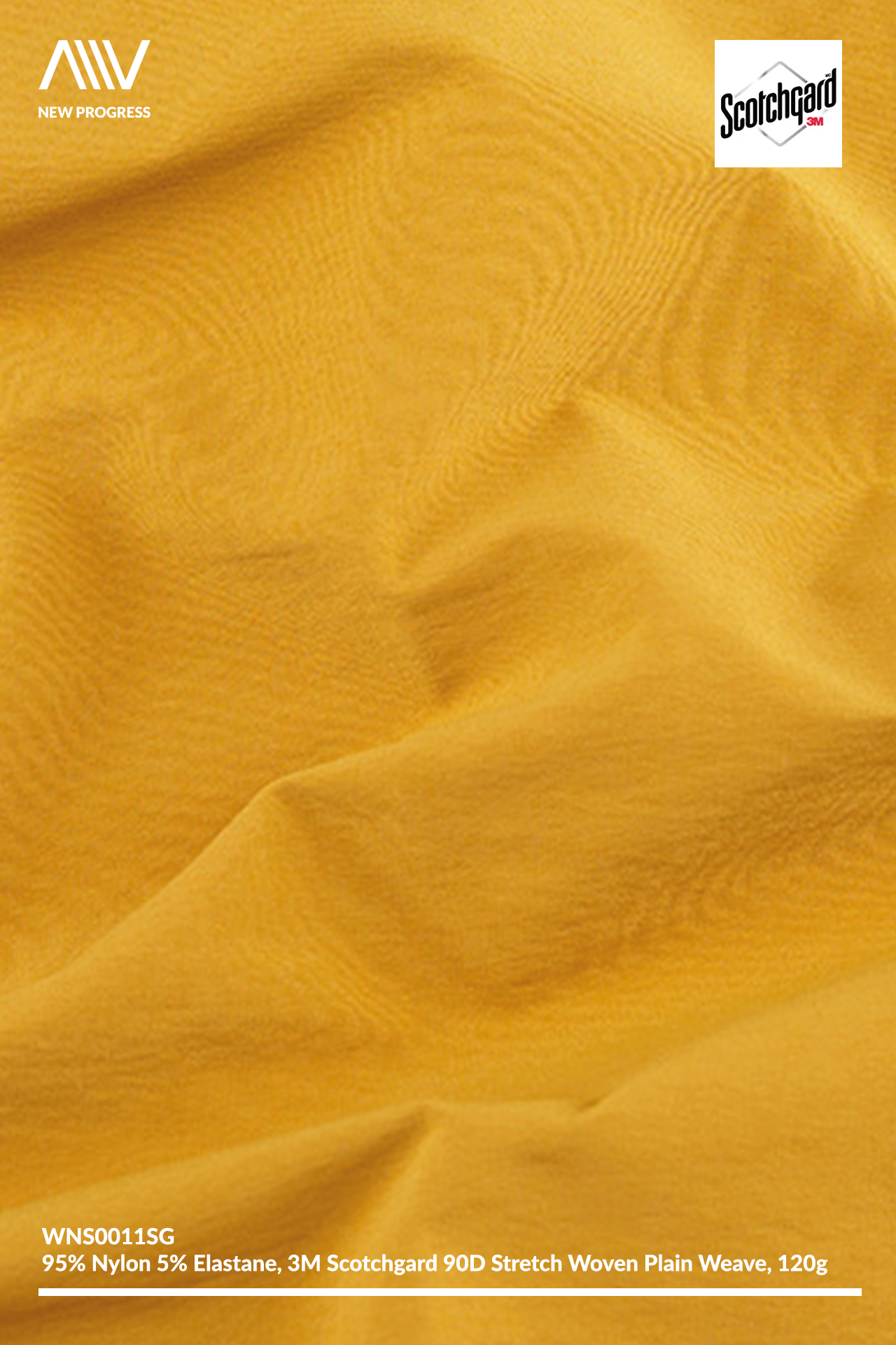 WNS0011SG - 3M SCOTCHGARDT™ 90D WATER REPELLENT STRETCH WOVEN PLAIN WEAVE - 118G