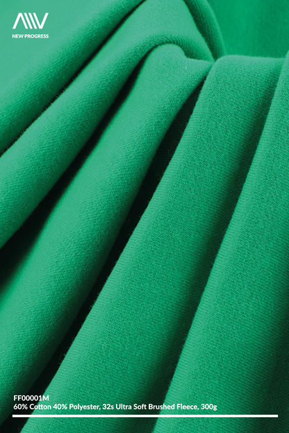 FF00001M - ULTRA SOFT 32S LIGHT BRUSHED FLEECE - 300G