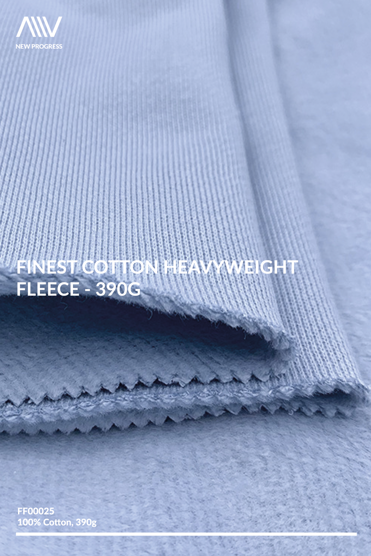 FF00025 - Finest Cotton Heavyweight Fleece - 390G