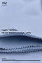 FF00025 - FINEST COTTON HEAVY WEIGHT FLEECE - 390G