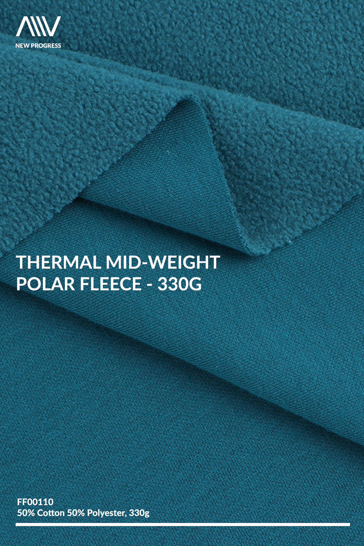 SPN0308 - Ultra Soft Mid-weight Thermal Cotton Blend Polar Fleece Hoodie